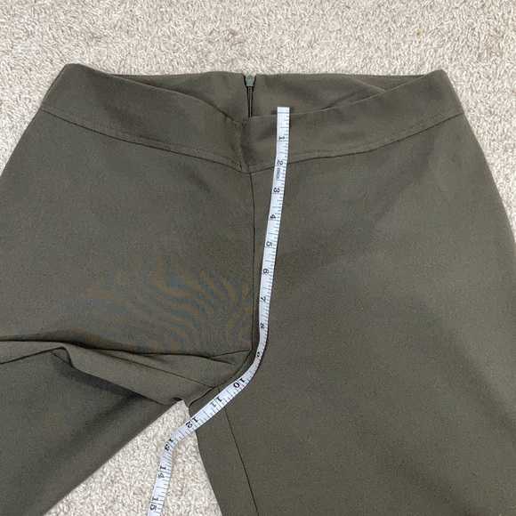 Pose Flare Trouser in Olive 😻 - Size 7/8 - Picture 10 of 15